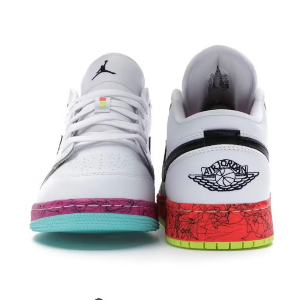 Jordan Multi Color Mid Sole